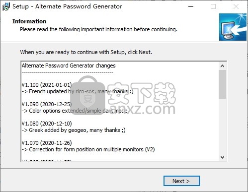 Alternate Password Generator(随机密码生成器)