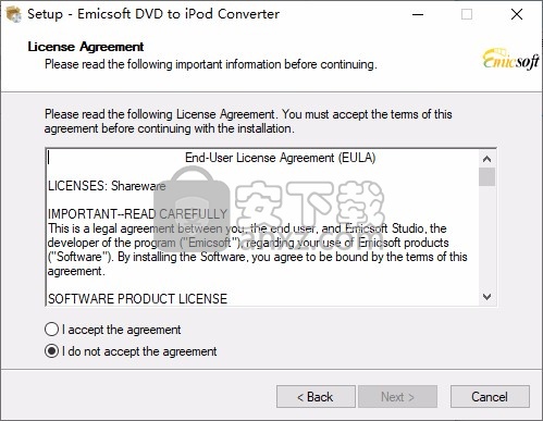 Emicsoft DVD to iPod Converter(DVD转ipod转换器)