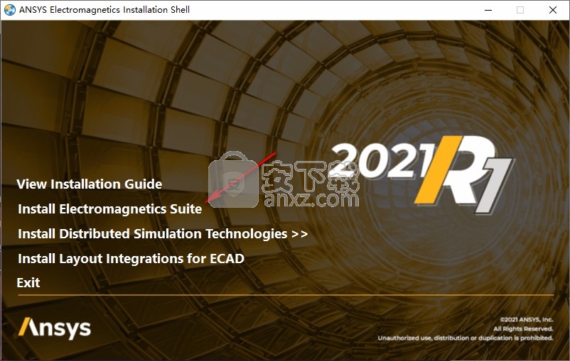 ANSYS Electronics Suite 2021 R1