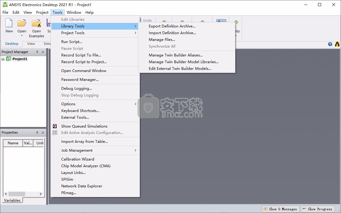 ANSYS Electronics Suite 2021 R1