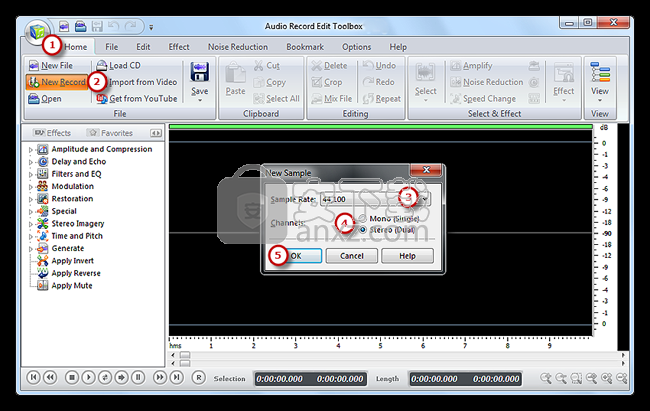 Audio Record Edit Toolbox Pro(音频录制与翻录工具)