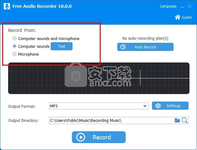 Free Audio Recorder(免费录音机)