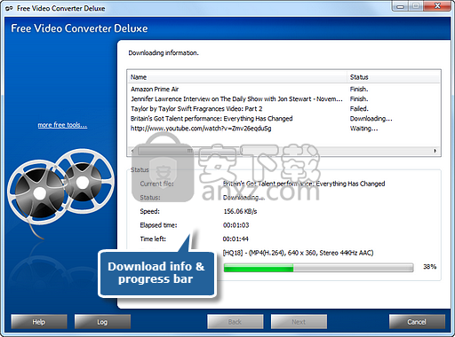 Free Video Converter Deluxe(多功能视频文件格式转换器)