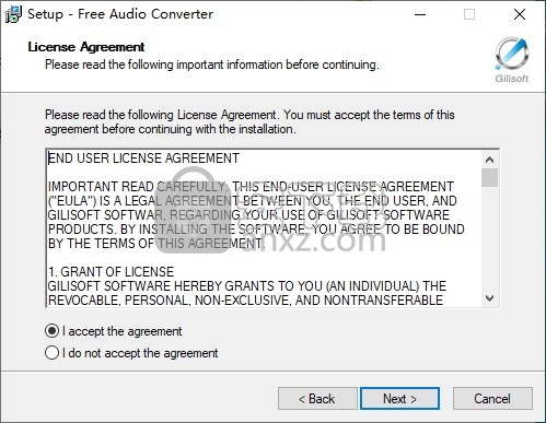 Gilisoft Free Audio Converter(免费音频格式转换器) 