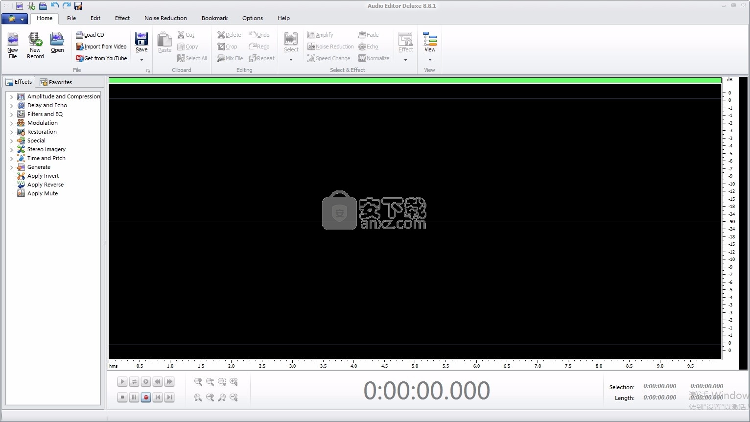 Audio Editor Deluxe(多功能音频录制与编辑器)