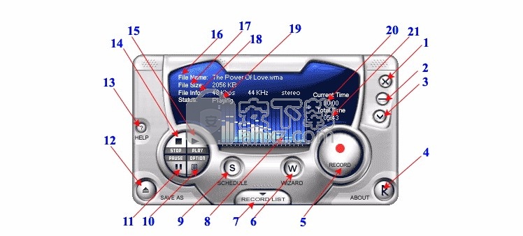 Audio Mid Recorder(多功能音频文件录制工具)