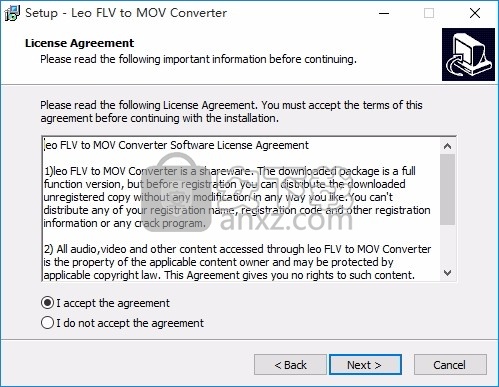 Leo FLV to MOV Converter(多功能视频格式文件转换器)