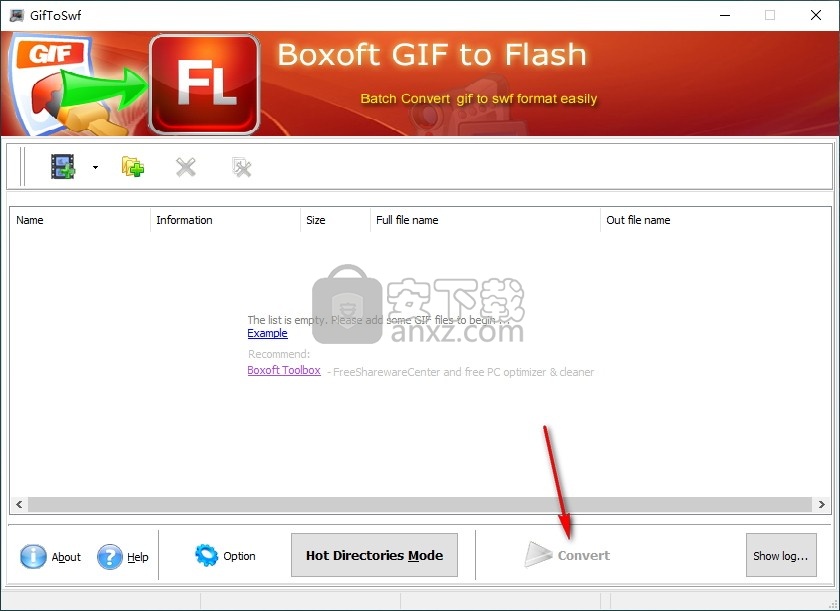 Boxoft GIF To Flash(GIF转Flash转换器)