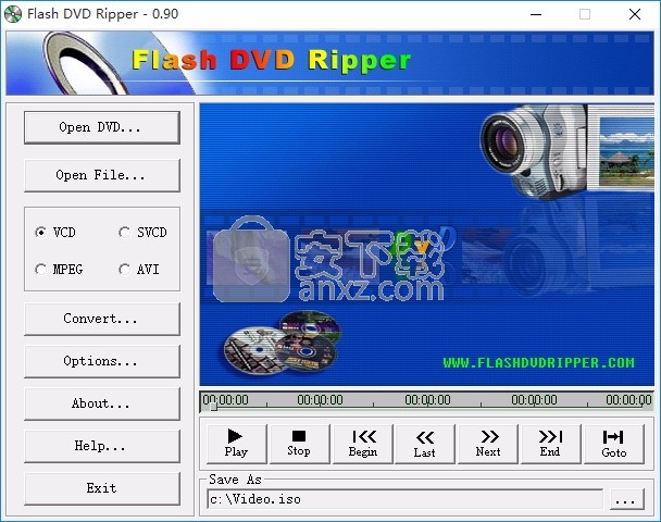 Flash DVD Ripper(多功能DVD数据文件转换器)