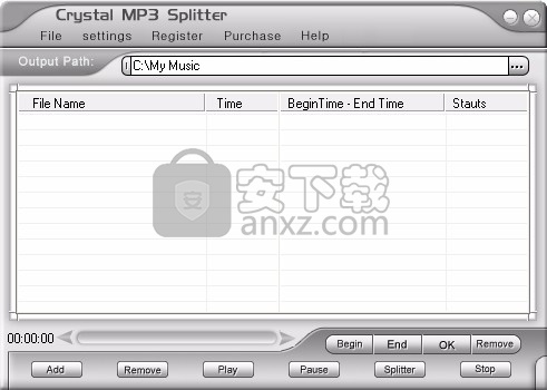 Crystal MP3 Splitter(MP3分配器与管理工具)