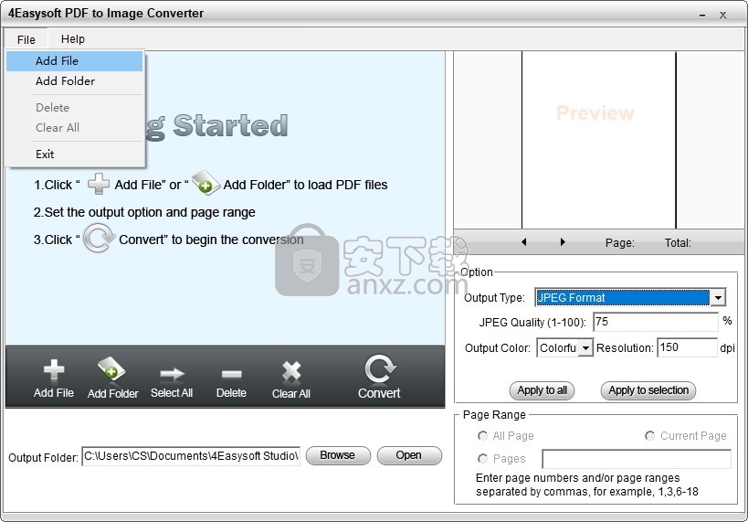 4Easysoft PDF to Image Converter(PDF转图片转换器)
