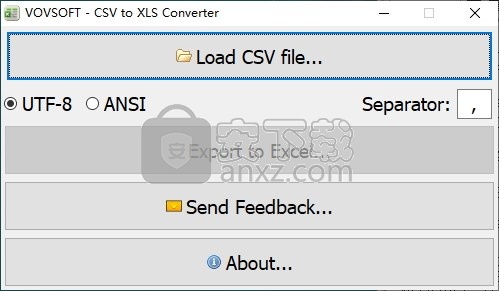 CSV to XLS Converter(CSV转XLS转换器)