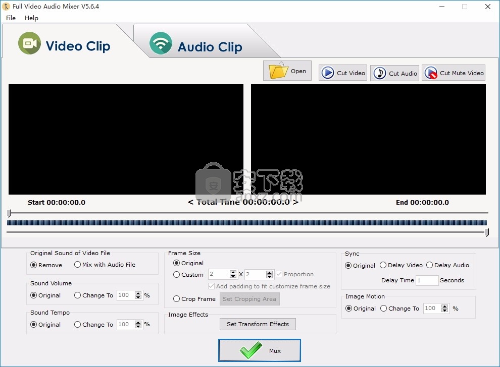 Full Video Audio Mixer(全视频音频混音​​器)