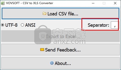 CSV to XLS Converter(CSV转XLS转换器)