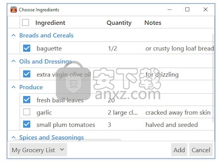 Paprika Recipe Manager(食谱获取管理软件)