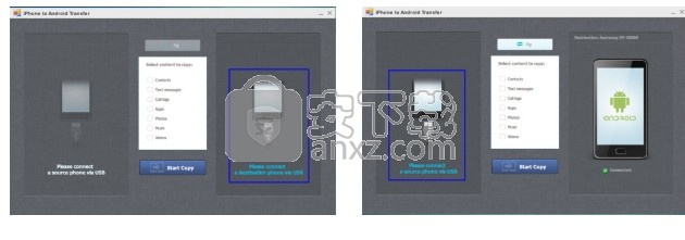 One-Click Phone Transfer(多功能一键式数据Phone传输工具)