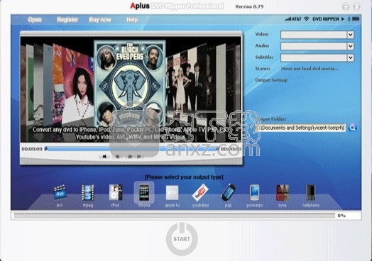 Aplus DVD Ripper(多功能dvdf翻录与转换器)