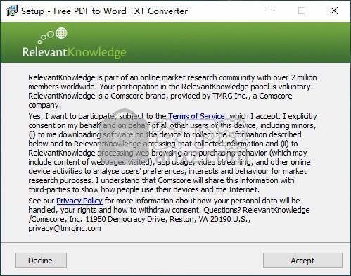 Free PDF to Word TXT Converter(免费PDF转Word/TXT转换器)