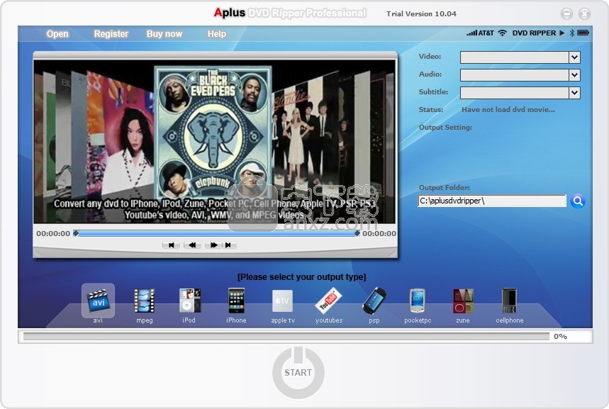 Aplus DVD Ripper(多功能dvdf翻录与转换器)