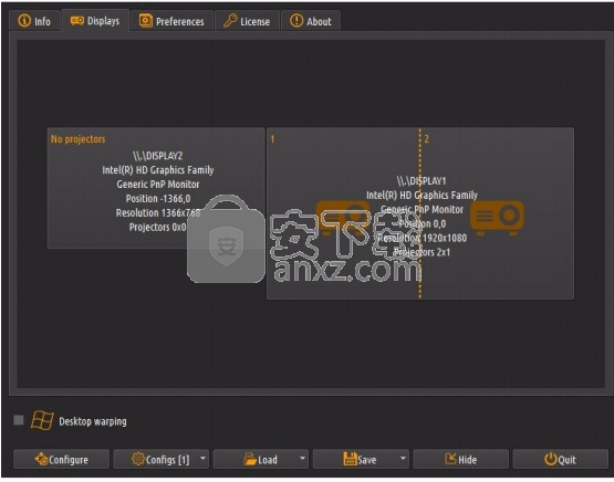 immersive display pro(多设备投影融合软件)