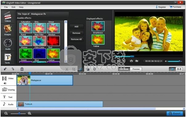 iOrgsoft Video Editor(多功能视频文件编辑工具)