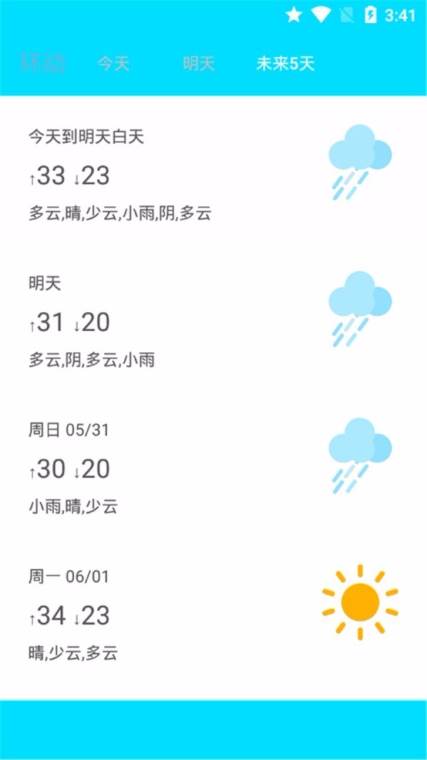 环绕天气(3)