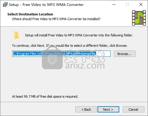 Free Video to MP3 WMA Converter(视频转音频软件)