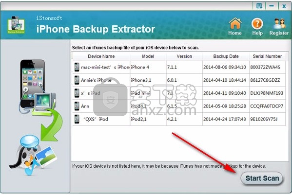 iStonsoft iPhone Backup Extractor(iPhone数据备份恢复)