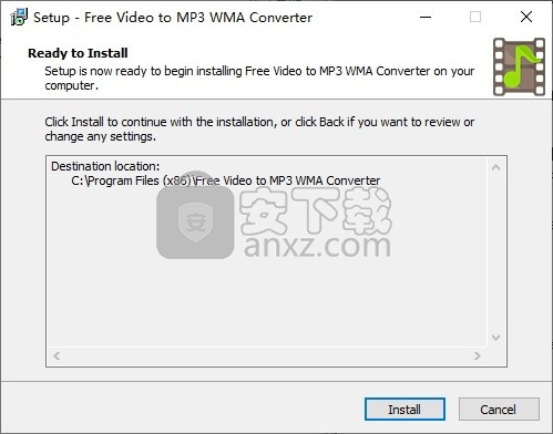 Free Video to MP3 WMA Converter(视频转音频软件)