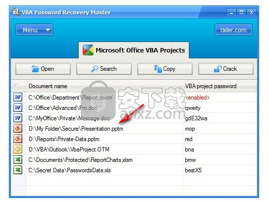 VBA Password Recovery Master(VBA密码恢复软件)