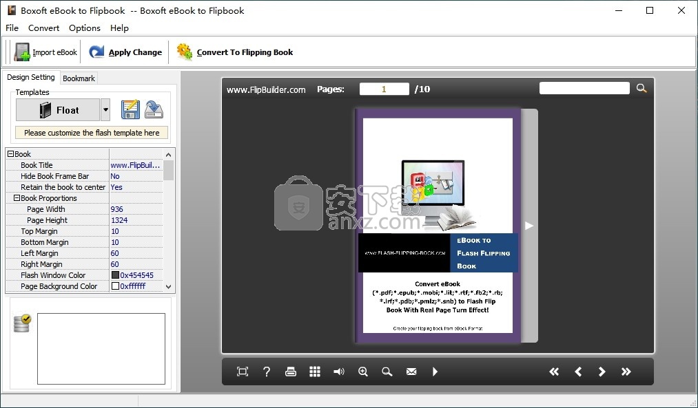 Boxoft eBook to Flipbook(电子书转翻页书工具)