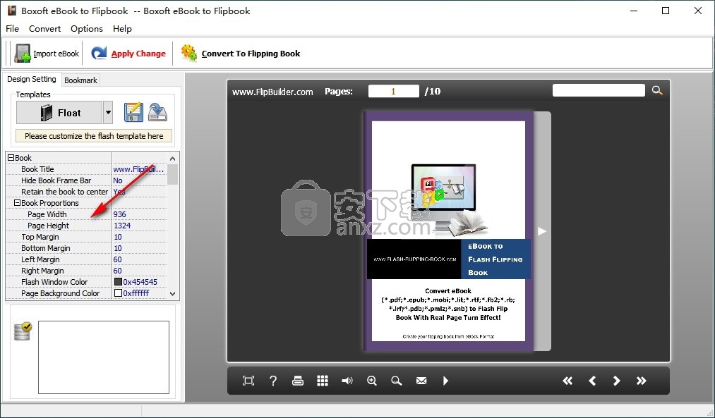 Boxoft eBook to Flipbook(电子书转翻页书工具)
