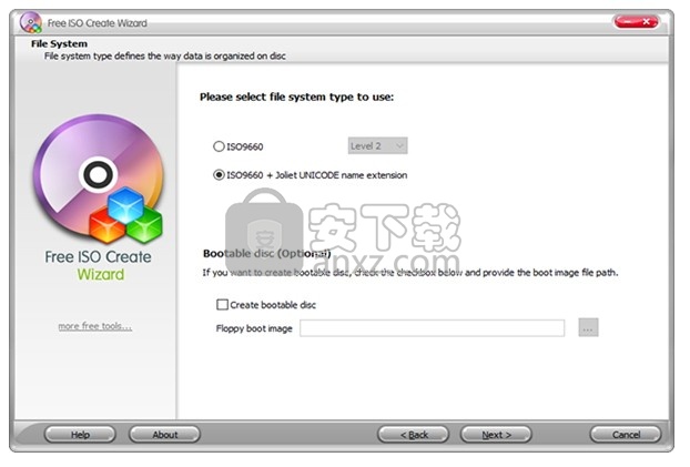 Free ISO Create Wizard(免费ISO创建工具)