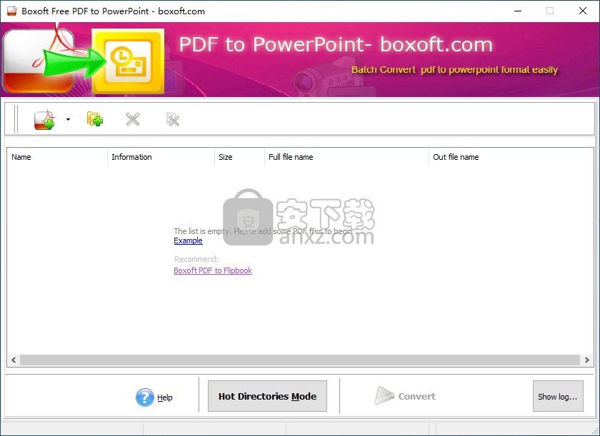 Boxoft Free PDF to PPT(PDF转PPT软件)