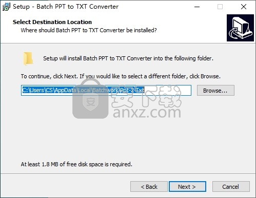 Batch PPT to TXT Converter(PPT转TXT转换器)