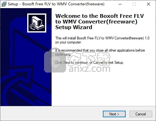 Boxoft Free FLV to WMV Converter(FLV转WMV转换器) 