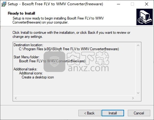 Boxoft Free FLV to WMV Converter(FLV转WMV转换器) 