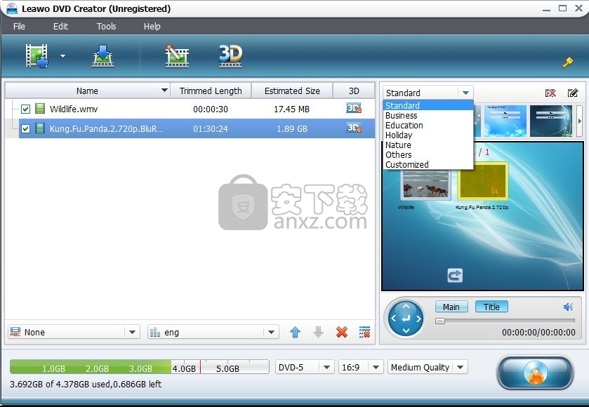 Leawo DVD Ripper(多功能DVD翻录与刻录工具)