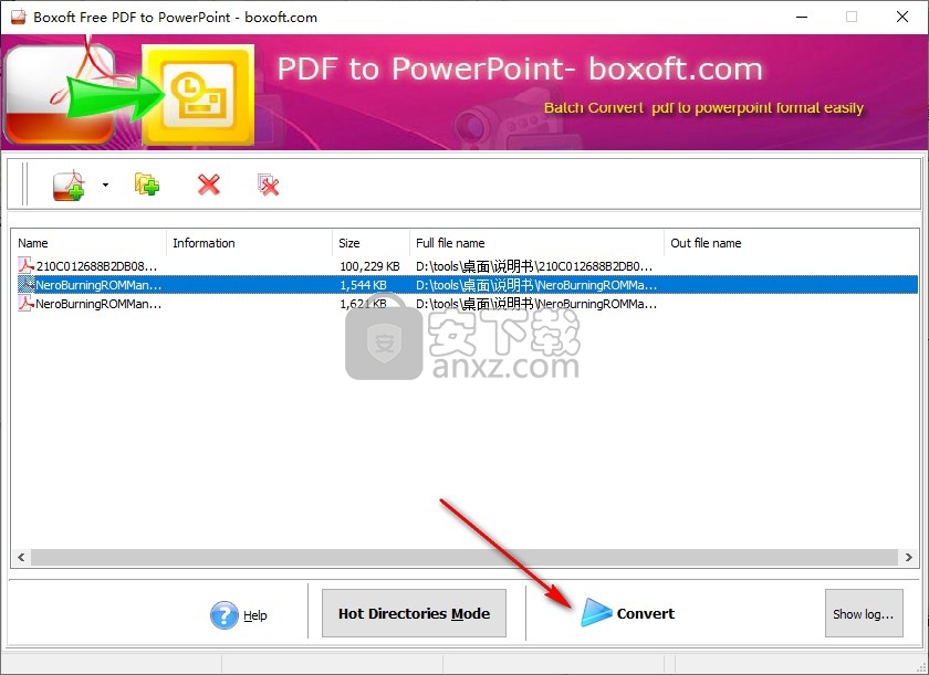 Boxoft Free PDF to PPT(PDF转PPT软件)
