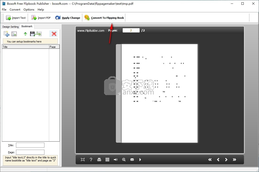Boxoft Free Flipbook Publisher(翻页书制作软件)