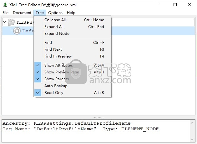 XML Tree Editor(树形视图XML编辑器)