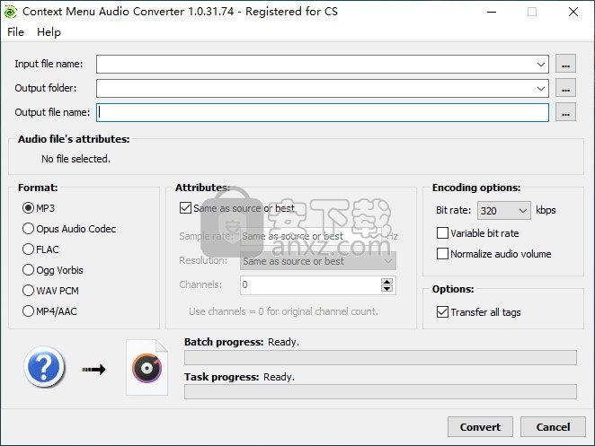 3delite Context Menu Audio Converter(上下文菜单音频转换器)