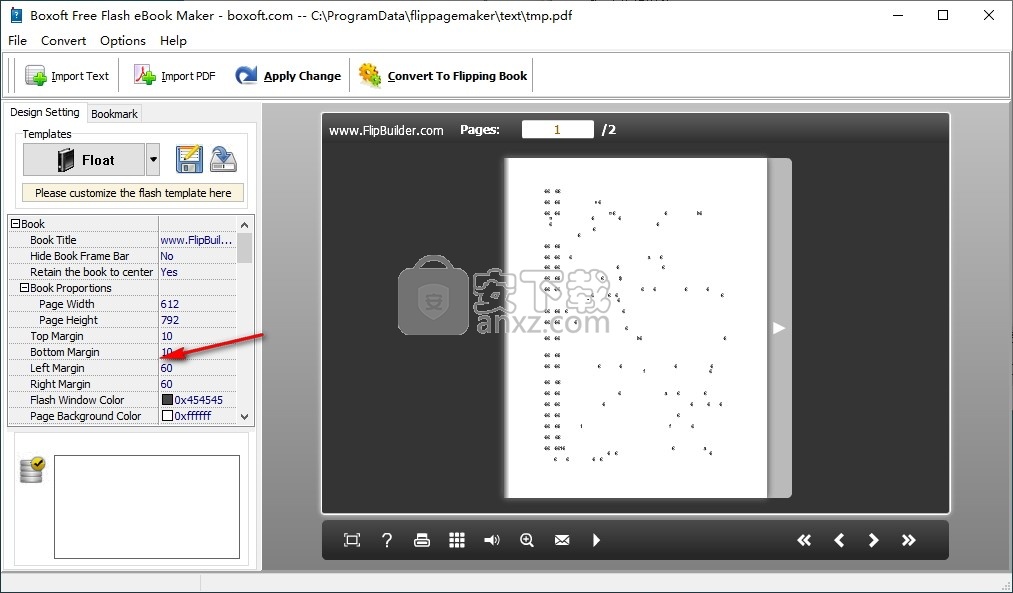 Boxoft Free Flash eBook Maker(flash电子书制作软件)