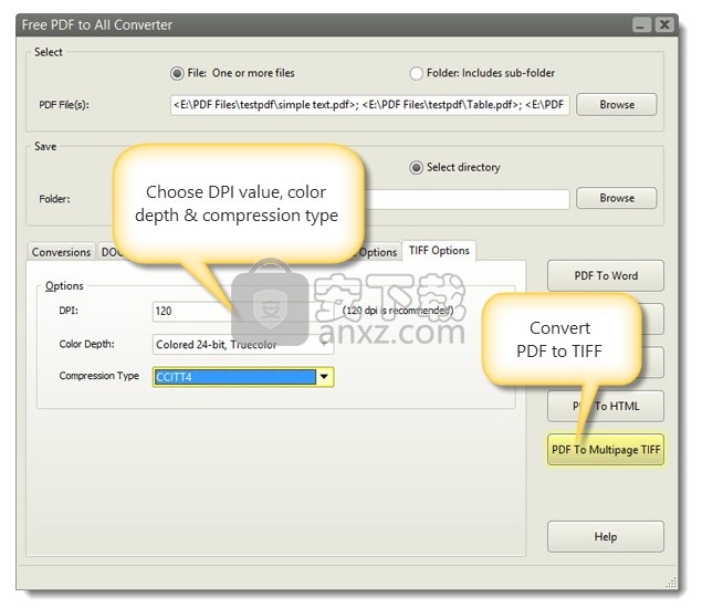 Free PDF to All Converter(免费PDF转换器)