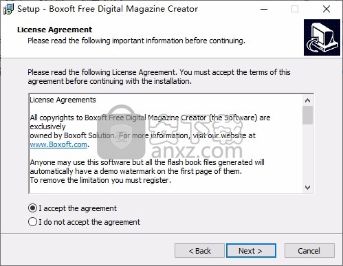 Boxoft Free Digital Magazine Creator(翻页书制作软件)