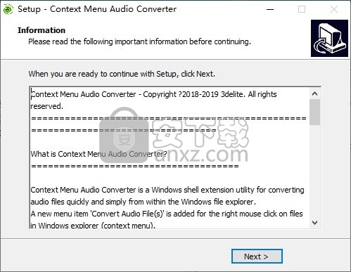 3delite Context Menu Audio Converter(上下文菜单音频转换器)