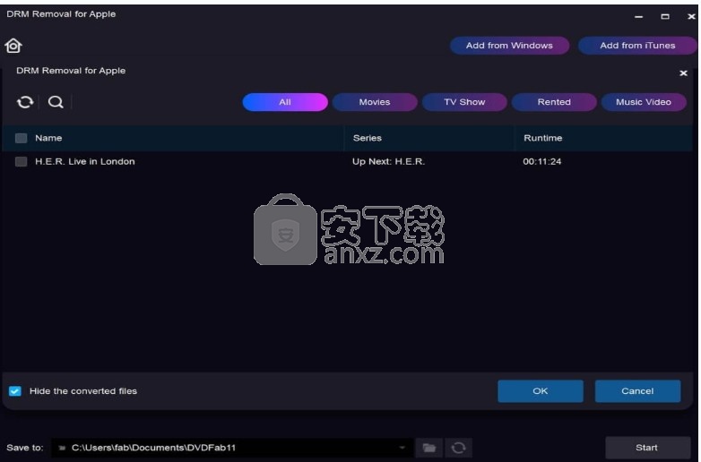 DVDFab DRM Removal for Apple(Appl设备DRM删除工具)