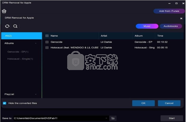 DVDFab DRM Removal for Apple(Appl设备DRM删除工具)