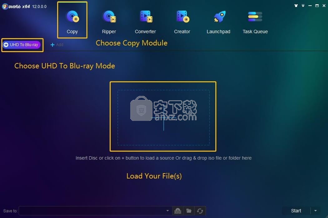 DVDFab UHD to Blu-ray Converter(UHD至蓝光转换器)