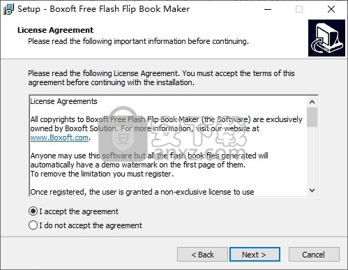 Boxoft Free Flash Flip Book(flash翻页书制作软件)